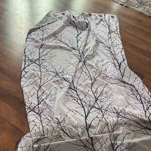 Elegant Tree Patterned Blackout Curtains
